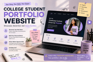 College Student Portfolio Website